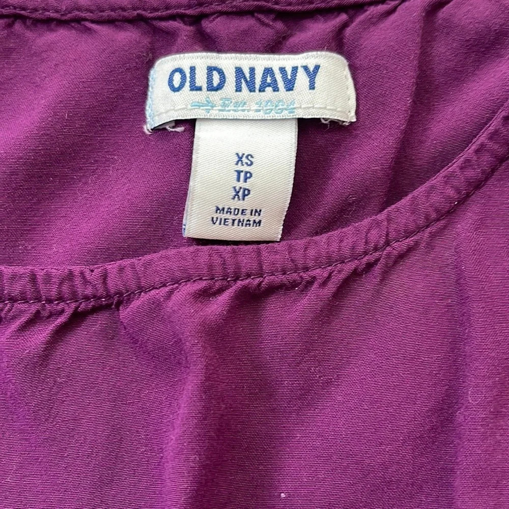 Women’s Old Navy purple dress XS - Picture 2 of 2